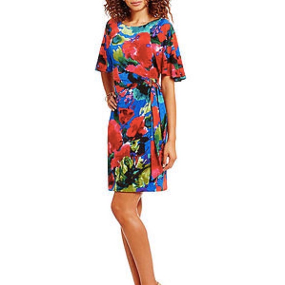 Tahari Dresses & Skirts - Tahari ASL multicolor floral sheet dress